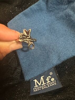 RETIRED! HARD TO FIND! Mignon Faget 14K Lily Wrap Ring